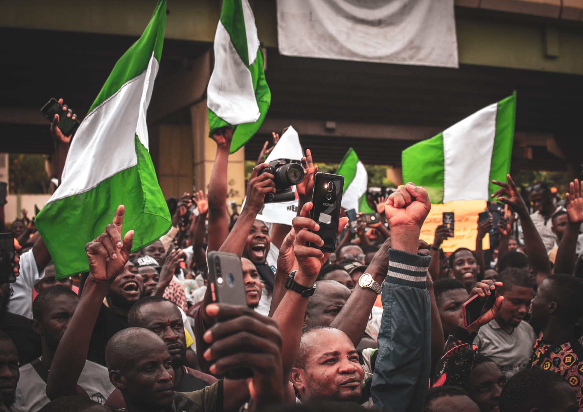 Active Citizens protesting